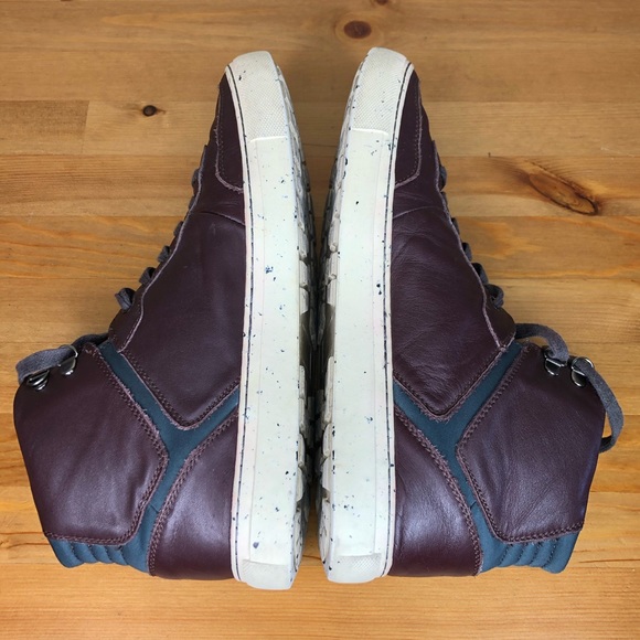 SLATE & STONE SNEAKERS - MAROON - SIZE 9.5 - Picture 5 of 10